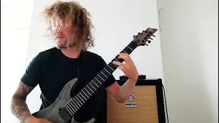 Butcher Babies "I Smell a Massacre" (guitar cover) - The 365 Riff Challenge - Day 77