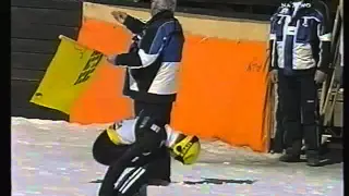 Veli-Matti Lindstroem - 216.5m - Planica 2003 (Upadek)