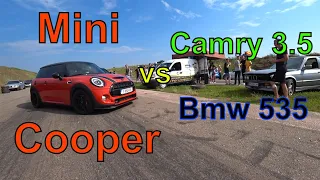 MINI Cooper JCW 230 лошадей или  Camry 3.5?