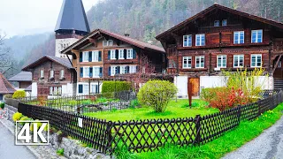 Switzerland 4K🇨🇭 Meiringen, one of the top places to go in Switzerland