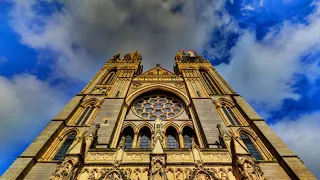 Truro School Chamber Choir are singing Evensong