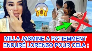 Milla Jasmine : Accepter le retrait de la demande de divorce de Lorenzo. Faits choquants :