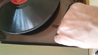 Restored Decca Record Player 78