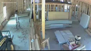 Video shows man resembling Ahmaud Arbery inside home under construction on same day he's killed