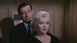 Marilyn Monroe Yves Montand final scene