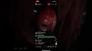 LilPump Drinking Lean On his live