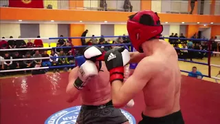 ЧЕМПИОНАТ КР ПО КИКБОКСИНГУ РАЗДЕЛ: ЛОУ-КИК 2021 OCHILOV DAUDD VS AKHMETOV AZIZ