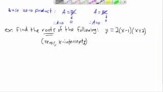 Solving quadratics 4 (1/3) - (IB Math, GCSE, A level, AP)