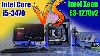 Игровой Пк на lga1155 || i53470 vs e3 1270v2 + RTX 3060 || Народная платформа на максималках!