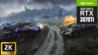 World of Tanks - Тест RTX 3070Ti + I7 11700