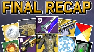 Final Recap of EVERYTHING NEW coming in Season 22 【 Destiny 2 】