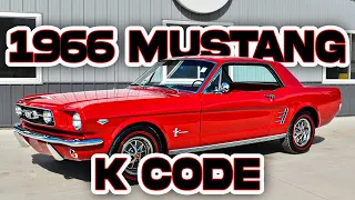 1966 Mustang "K-Code" (SOLD) at Coyote Classics