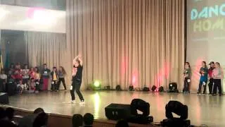 турнир DANCE HOME. Hip-hop solo Литвин Влада