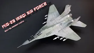 Mikoyan-Gurevich MiG-29b Iraqi Air Force 1/72 Trumpeter Plastic Model Kit Full Video Build