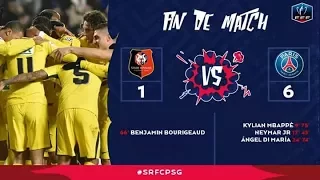 Rennes vs PSG 1 6 ● All Goals & Highlights HD ● 7 Jan 2018 ● French Cup  720 X 1280