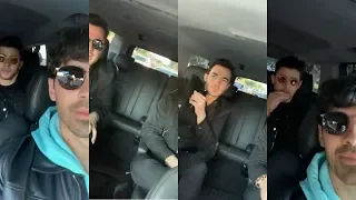 Jonas Brothers live stream with fans via instagram (5.03.19)