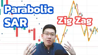 หาแนวโน้มกราฟง่ายๆด้วย Zig Zag และ Parabolic SAR