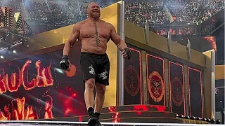 Brock Lesnar Entrance At WrestleMania 39 In Inglewood, California, Apr. 2, 2023