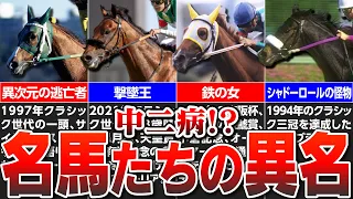 【競馬】中二病⁉超絶カッコイイ名馬たちの異名・二つ名がヤバすぎる【オルフェーヴル】【ナリタブライアン】