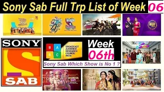 Sab TV Week 06 (2022) TRP - Sony Sab Week 06 Main Trp - Sab TV Shows TRP List