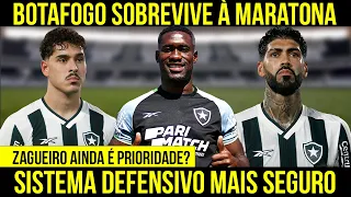 BOTAFOGO SOBREVIVE À MARATONA DE JOGOS E ALCANÇA PRIMEIROS OBJETIVOS | DEFESA AINDA É UM PROBLEMA?