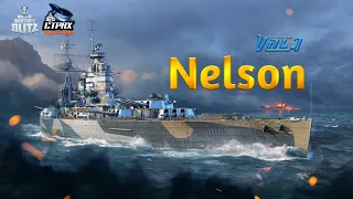 WOWS BLITZ Флот СТРАХ: Nelson VII