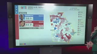Georgia Senate runoff election results | County-by-county breakdown