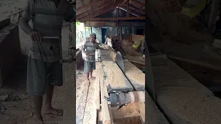 Amazing Toughest Wood Cutting Sawmill Cutting Skills Wood at Sawmill। Dangerous Job