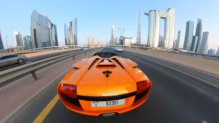 Im Lambo Murciélago durch Dubai (mein bisher KRASSESTES Video!)