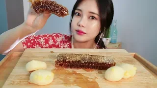 김팀장 통 벌집꿀 ASMR 리얼사운드 먹방*asmr* mukbang, HONEYCOMB(Extremely STICKY)eating sound