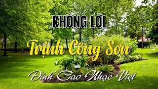 Nhạc Không Lời Hay Nhất Của Cố Nhạc Sĩ TRỊNH CÔNG SƠN, Nhạc Phòng Trà Thư Giãn Và Hồi Tưởng