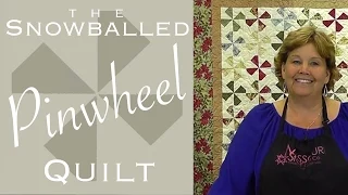 The Snowballed Pinwheel Quilt: Easy Quilting with Charm Packs!