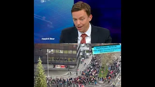 Demo gegen Corona-Impfpflicht, 09.01.22 - mit einem Videoausschnitt von unserem Minister Tobias Hans