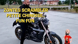 présentation ZONTES 125 SCRAMBLER 125cc une chinoise pas si mal !