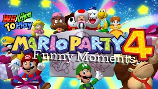 WiiLikeToPlay - Mario Party 4 Funny Moments