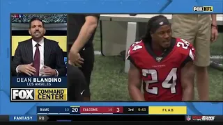 Aaron Donald vs Devonta Freeman FIGHT