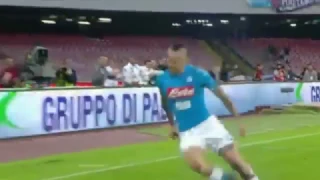 Marek Hamsik Amazing Goal - Napoli 1 - 0 Lazio ( Serie A )