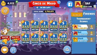 Angry Birds Friends. Cinco de Mayo  (06.05.2024). All 3 stars. Passage from Sergey Fetisov