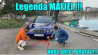 Mercedes CLK 23 - HAOS SI DRIFT-URI IN BUCURESTI !!!