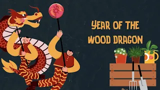 Year of the Wood Dragon (chinese new year)