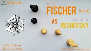 Fischer Humiliates his Biggest Rival in 10 Moves ⎸Fischer vs Reshevsky 1958