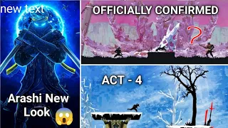 Ninja Arashi 2 Act 4 || all Arashian question answer and all leaks and confirm