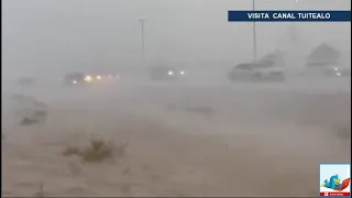 Provocan fuertes lluvias artificiales por ola de calor de 50 grados en Dubai EAU