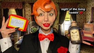 ASMR~ Slappy the Dummy does your makeup ❤️(fast and aggressive personal attention)