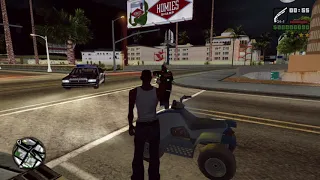 GTA SAN ANDREAS REMASTERED ULTIMATE GRAPHICS FREE ROAMING THE CITIES