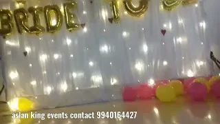 suprise birthday decoration balloon decoration chennai contact 9940164427