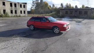 Audi 80 quattro 1.8T donuts