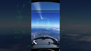 DCS JF-17 Block 3 test fires PL-15 Missile Slow-motion Cockpit View | #Shorts