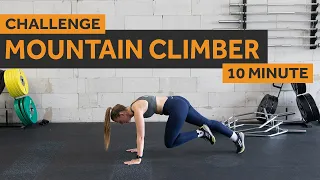 MOUNTAIN CLIMBER CHALLENGE | 10 MIN Workout (no equipment) | challenge your limits | #068