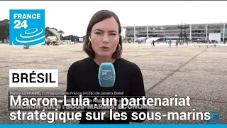 Brésil : Macron-Lula, un partenariat stratégique sur les sous-marins • FRANCE 24